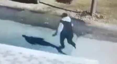 İğrenç tacizin ardından böyle kaçtı!