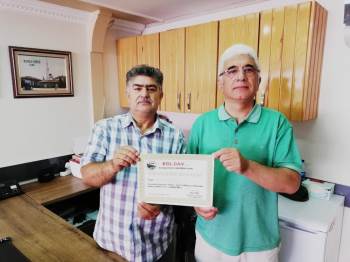 İha Muhabirine Teşekkür Belgesi
