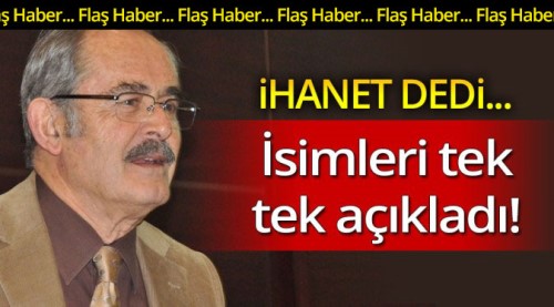 İhanet dedi ve engel olanları paylaştı