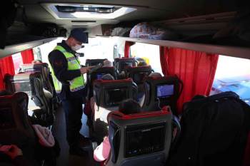 İhsaniye’De Jandarma Ekipler Yılbaşı Denetimi
