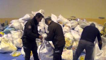 İhsaniye İlçe Halkıda Depreme Kayıtsız Kalmadı
