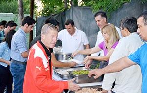 İki branş iftarda buluştu