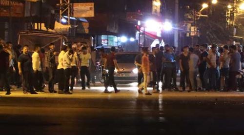 İki grup arasında çıkan silahlı kavgaya biber gazlı müdahale 