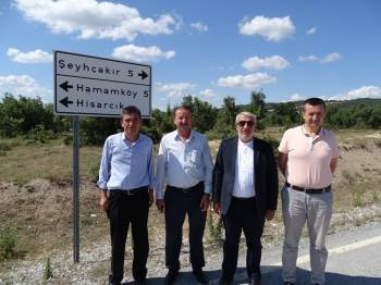 İki İlçe Köyleri Arasına Yeni Alternatif Bağlantı Yolu
