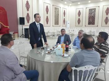 İki İlçe Protokolü Veda Yemeğinde Buluştu
