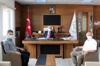 İki Kurum Arasındaki Yapılacak Projeler Görüşüldü
