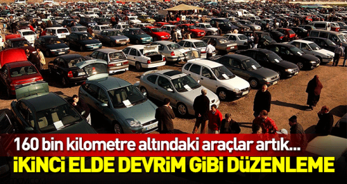 İkinci el araçlarda yeni dönem!