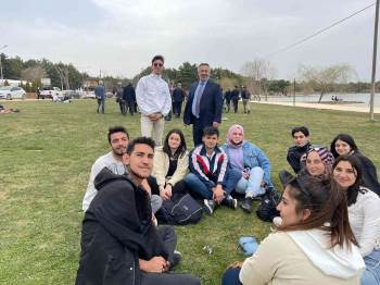 İl Başkanı Yıldırım, Gençlerle Hasbihal Etti
