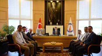 İl Müdürlerinden Rektör Uysal’A ‘Hayırlı Olsun’ Ziyareti
