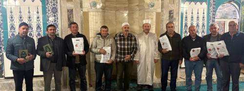 İl Müftüsü Dilek, vatandaşlarla sabah namazında buluştu