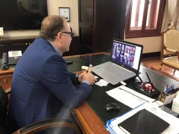 İl Pandemi Kurulu Video Konferansla Görüştü
