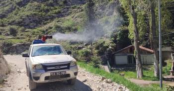 İlaçlama Çalışmaları Devam Ediyor
