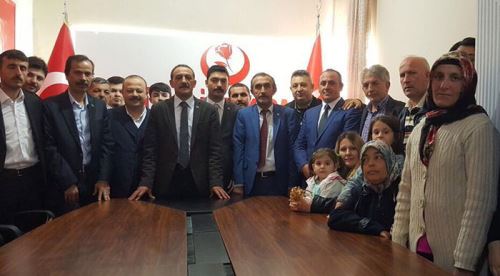 İlçe Başkanı ‘Tepe’ oldu