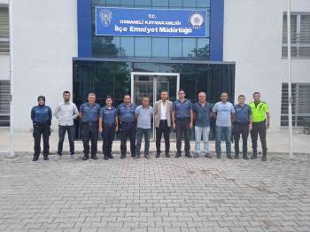İlçe Emniyet Müdürü Dr. Ali Özgan Veda Etti
