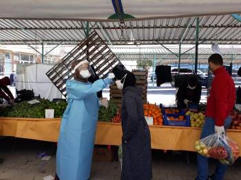 İlçe Hıfzıssıhha Kurulu Pazar Yerini Denetledi
