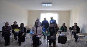 İlçe Milli Eğitim Müdürü Demir’Den Halk Eğitim Merkezi Ek Binasına Ziyaret
