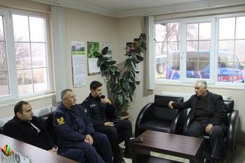 İlçe Protokolü Esnafları Ziyaret Etti
