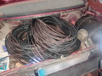 İletişim Kablolarını Çalan 2 Kişiyi Jandarma Yakaladı
