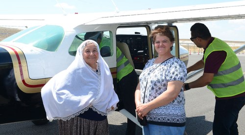 İlk kez gök yüzünde süzüldüler