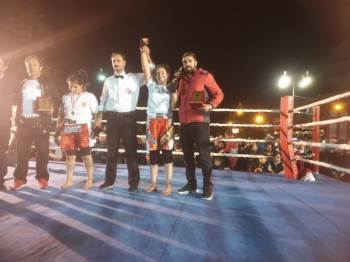 İlk Rauntta Rakibini Nakavt Ederek Şampiyon Oldu
