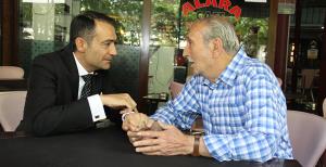 İlk ziyaret Amigo Orhan'a