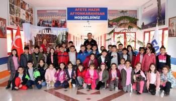 İlkokul Öğrencileri Afetler Hakkında Bilgilendirildi
