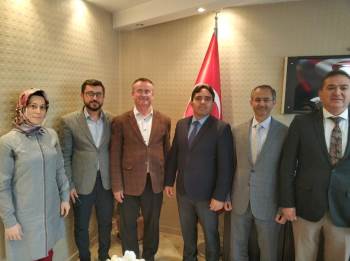 İmam Hatip Okulu Öğrencilerinden Kaymakam Kaya’Ya Ziyaret
