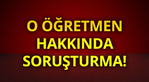 İmam Hatip Ortaokulunda skandal iddia!