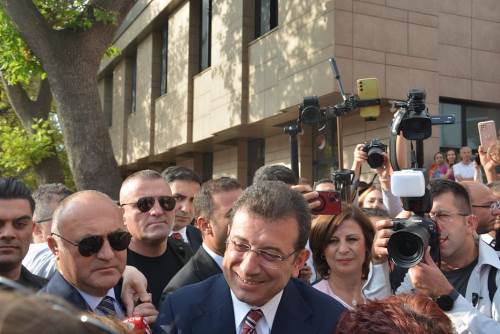  İmamoğlu Eskişehir'de öyle bir karşılandı ki...