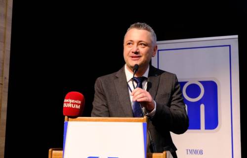 İMO Eskişehir Genel Kurulu’nda Orkun Kılıç’a büyük alkış