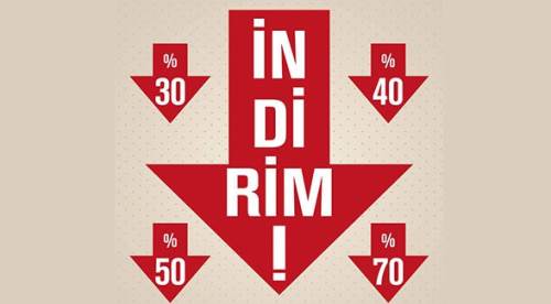İndirim sevinci! 3 ay boyunca devam edecek...