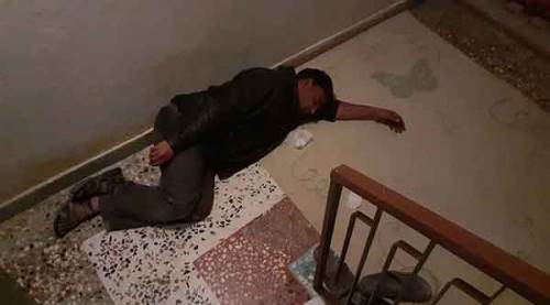 İnek hırsızı kanlar içerisinde yakalandı