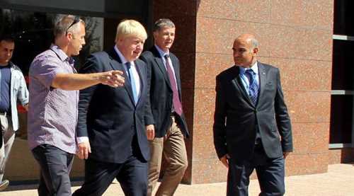 İngiltere Dışişleri Bakanı G. Antep'te