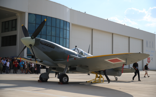 İngiltereden gelen uçak, şimdi Eskişehir'in müzesinde!