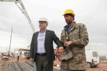 İnköy Küçük Sanayi Sitesi’Nin Birinci Etabında Yer Alan Beşinci Bloğun Temelini Atıldı
