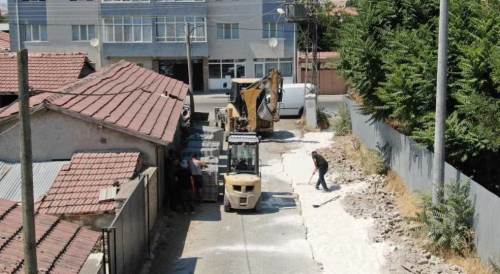 İnönü Belediyesi’nden o mahalleye daha konforlu ulaşım desteği