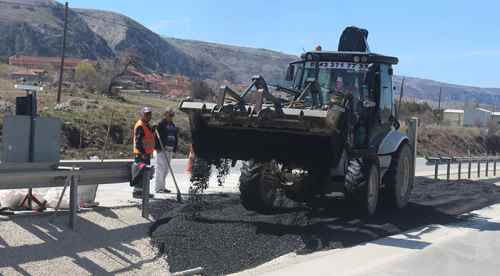 İnönü'de alt geçit çalışmaları başladı