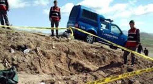 İnönü'de izinsiz kazıya suçüstü