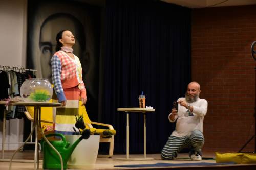 İnönü'de sanat coşkusu: "Parça Tesirli Pazarlar" sahnedeydi