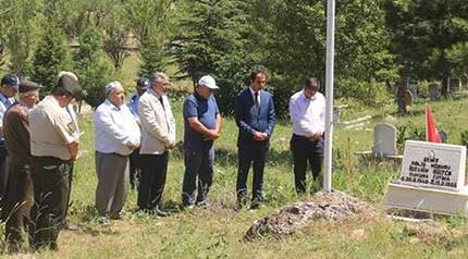 İnönü’de şehitlikler ziyaret edildi