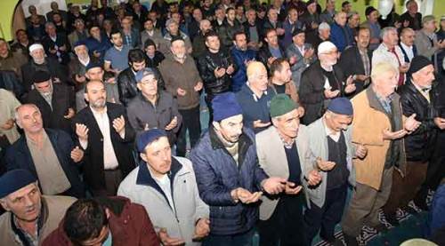 İnönü'de yağmur duasına çıktılar!