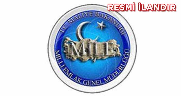 İnönü Kaymakamlığı Milli Emlak Servis Şefliği ilanı