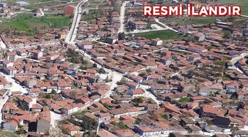 İnönü Kaymakamlığı Milli Emlak Servis Şefliğinden ilan