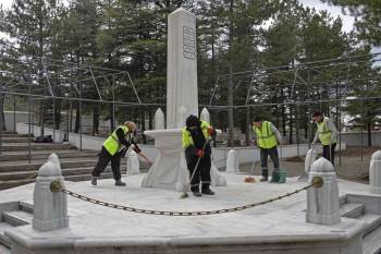 İnönü Savaşları Şehitliği’Nde Hazırlıklar Sürüyor
