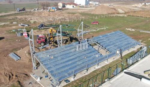 İnönü Spor Kompleksi’ne modern tribün yatırımı