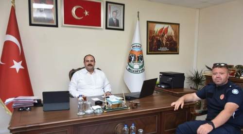 İnönüspor’dan Hamamcı’ya ziyaret