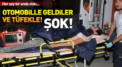 İnşaat bekçisine tüfekle saldırdılar!