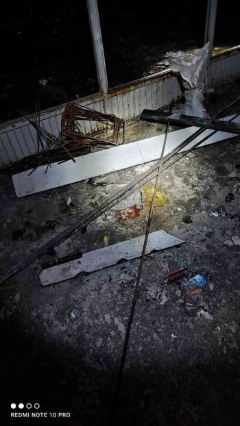 İnşaat Demiri Hırsızlarına Suçüstü
