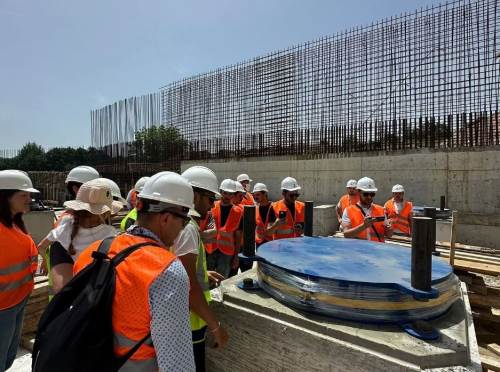 İnşaat mühendisleri teknik gezi yaptı