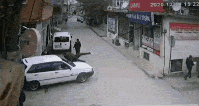 İntikam için dehşet saçtı! İnanılmaz görüntüler!